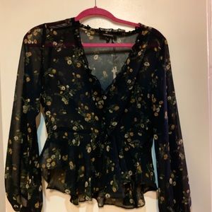 Floral boho top!